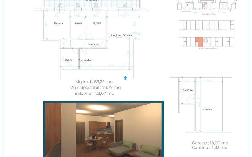 Vendita di Appartamenti di Prossima Realizzazione – Zona San Francesco