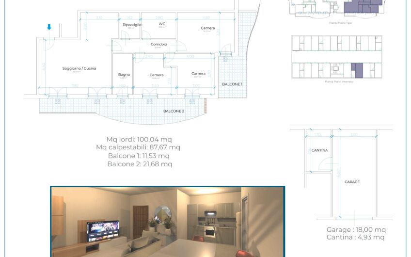 Vendita di Appartamenti di Prossima Realizzazione – Zona San Francesco